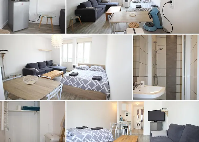 Verdun Centre - Studio - 1 Lit Et Canape Convertible - Internet Et Tv - 4 Personnes - Gere Par Presta-Zen\'Services